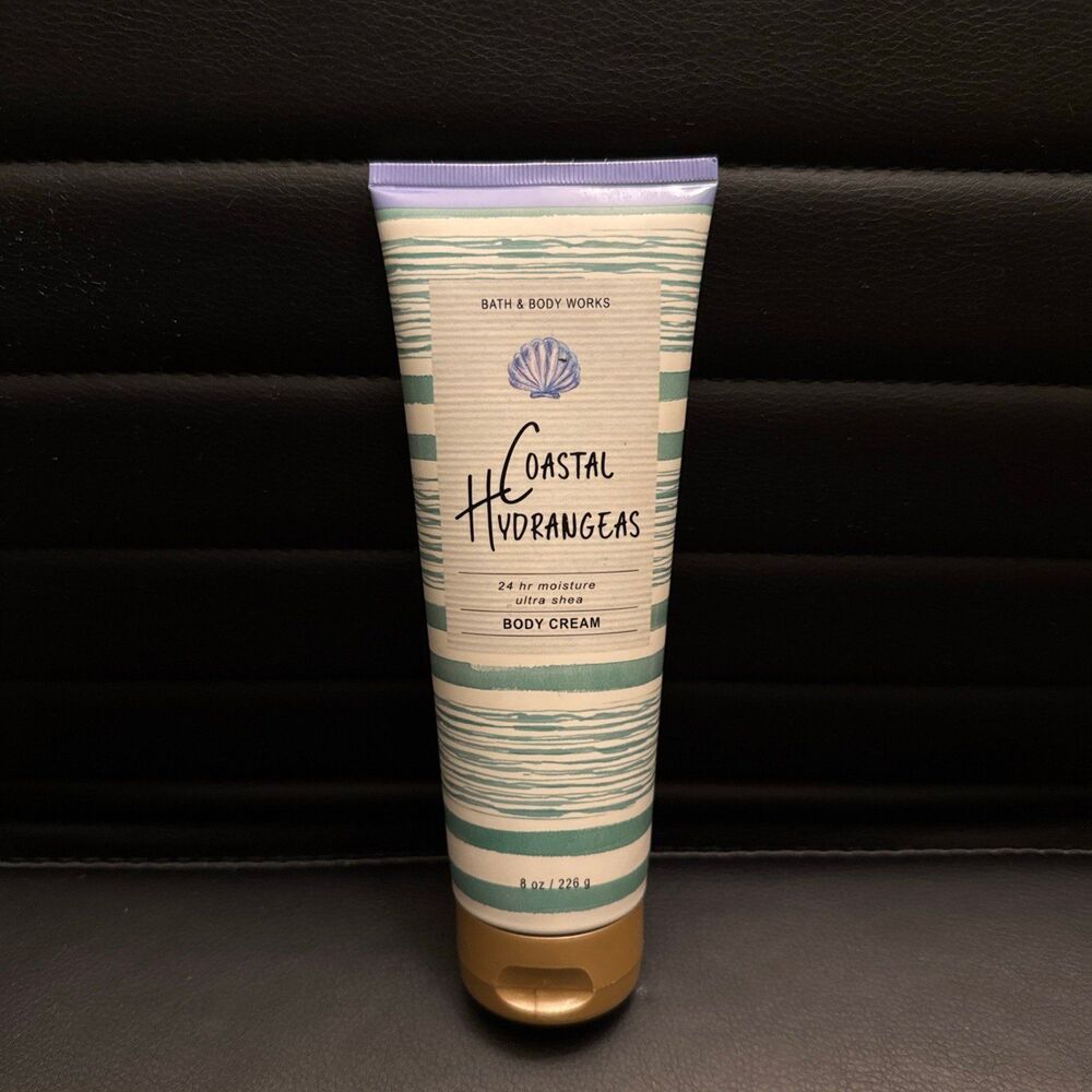 Bath & Body Works Coastal Hydrangeas Body Cream 8oz - NEW